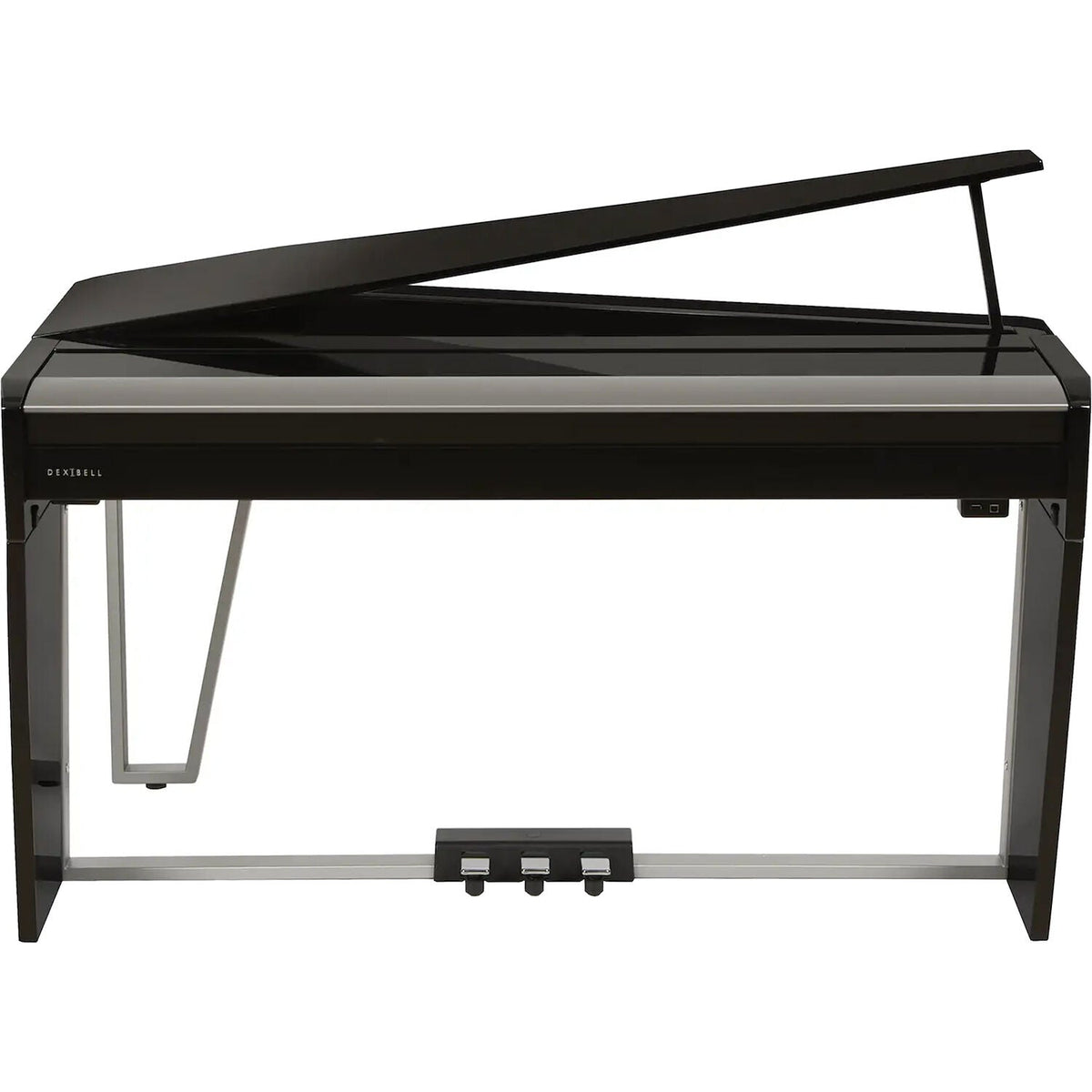 Dexibell VIVOH10MGBKP Digital Mini Grand Piano with Bench (Polished Black) - View 4 | MusicMarket