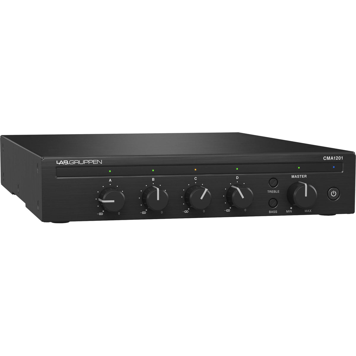 Lab Gruppen CMA1201 120W Commercial Mixer Amplifier with 4 Inputs - View 2 | MusicMarket
