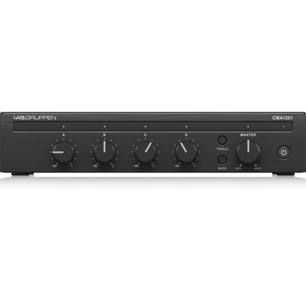 Lab Gruppen CMA1201 120W Commercial Mixer Amplifier with 4 Inputs - MusicMarket