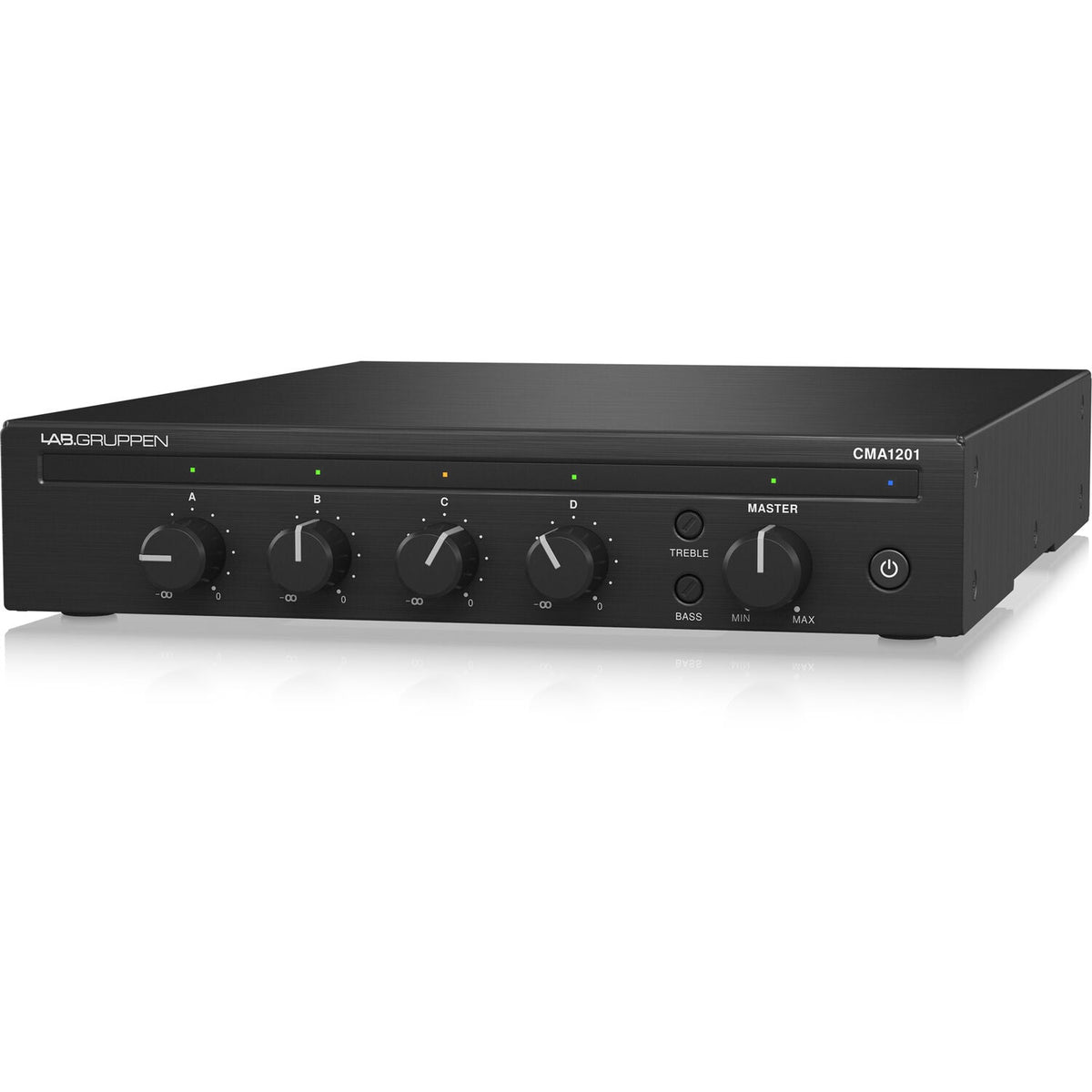 Lab Gruppen CMA1201 120W Commercial Mixer Amplifier with 4 Inputs - View 3 | MusicMarket