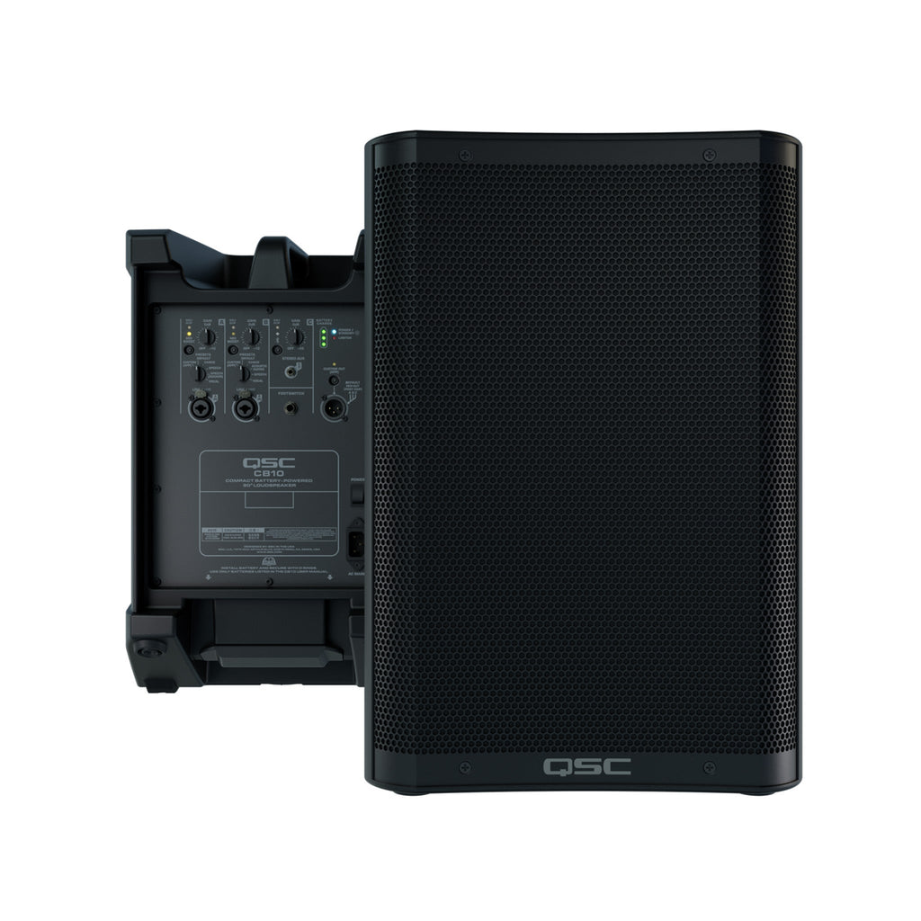QSC CB10 10-Inch Battery Powered Loudspeaker - View 19 | MusicMarket