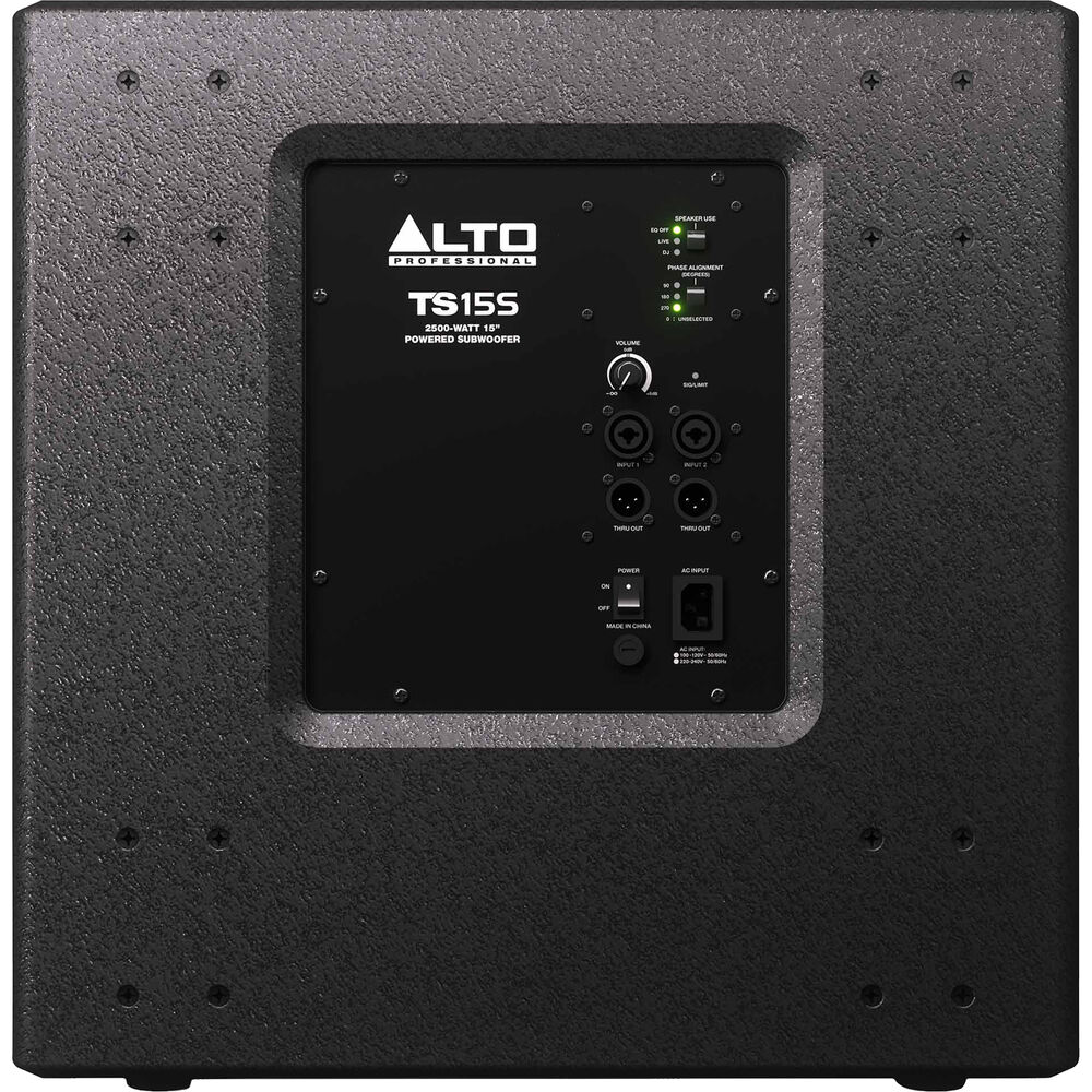 Alto Professional TS15S 15" 2500W Powered Subwoofer - View 2 | MusicMarket
