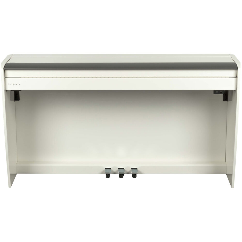 Dexibell VIVO H10 Digital Upright Piano with Bench (Matte White) - View 4 | MusicMarket