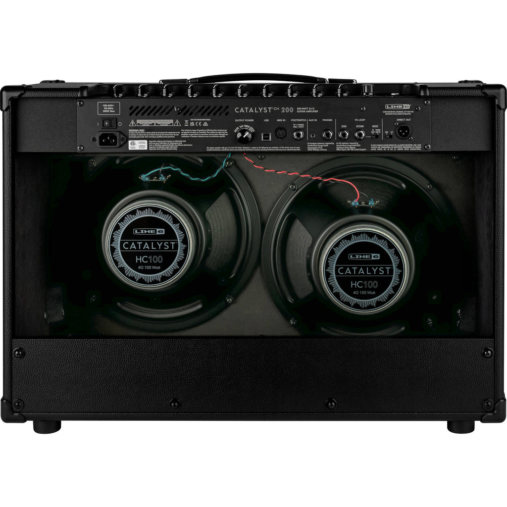 Line 6 CATALYST CX 200 200W 2x12" Combo Amplifier - View 5 | MusicMarket