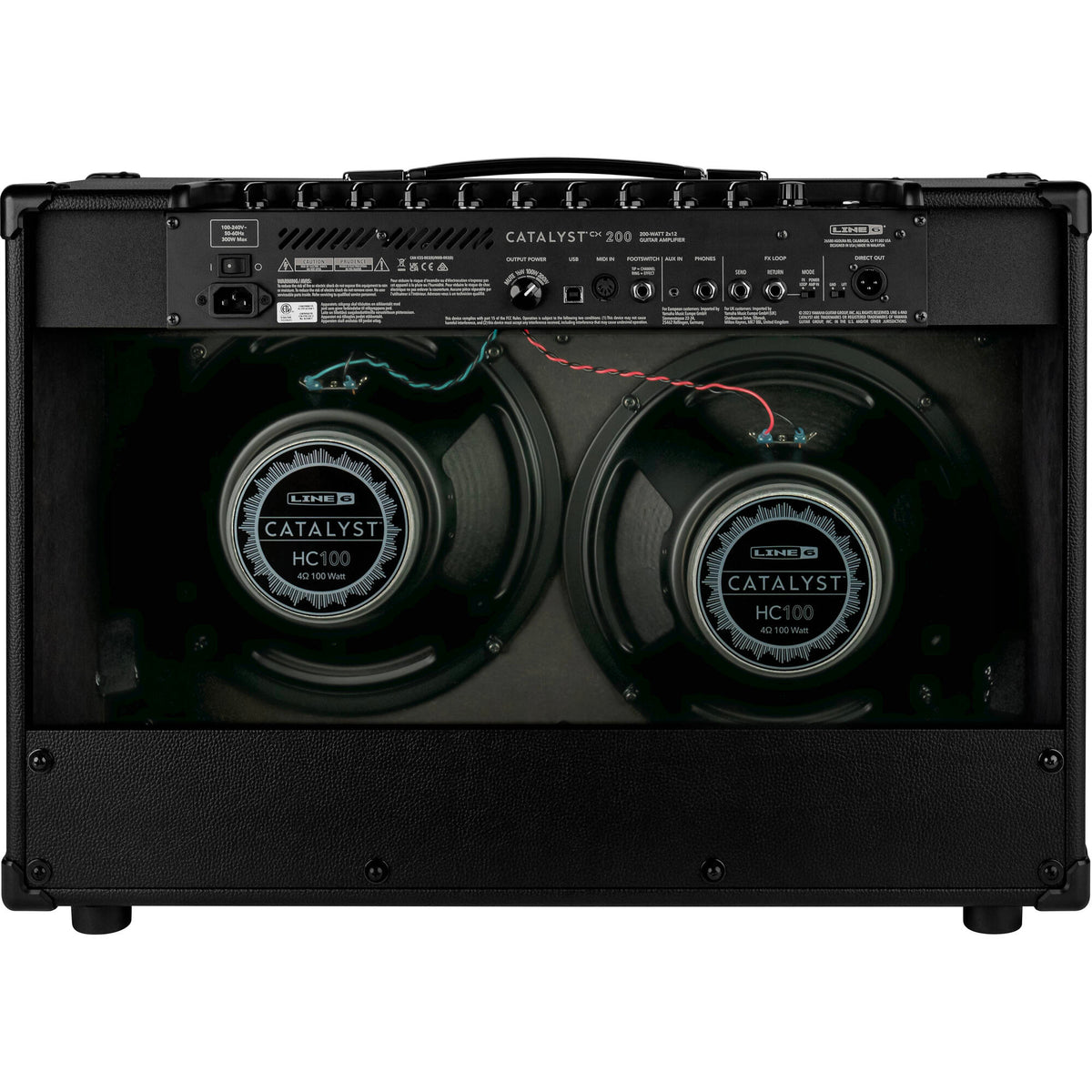 Line 6 CATALYST CX 200 200W 2x12" Combo Amplifier - View 5 | MusicMarket