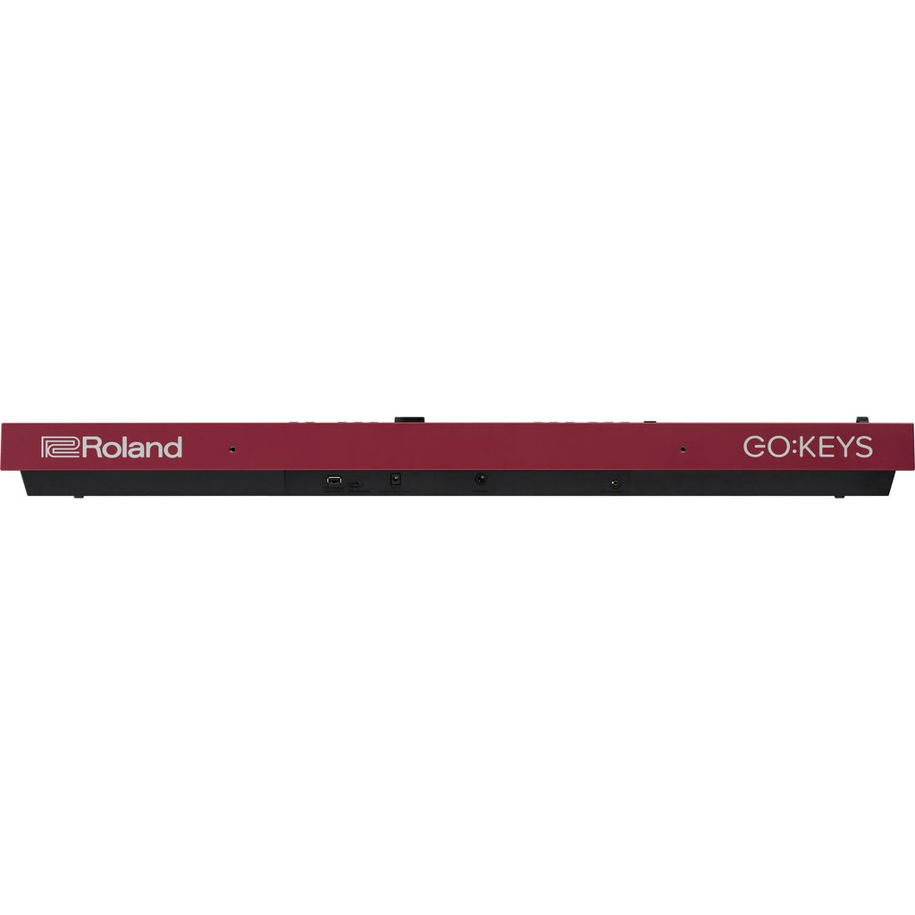 Roland GO:KEYS 3 Keyboard - Dark Red - View 2 | MusicMarket