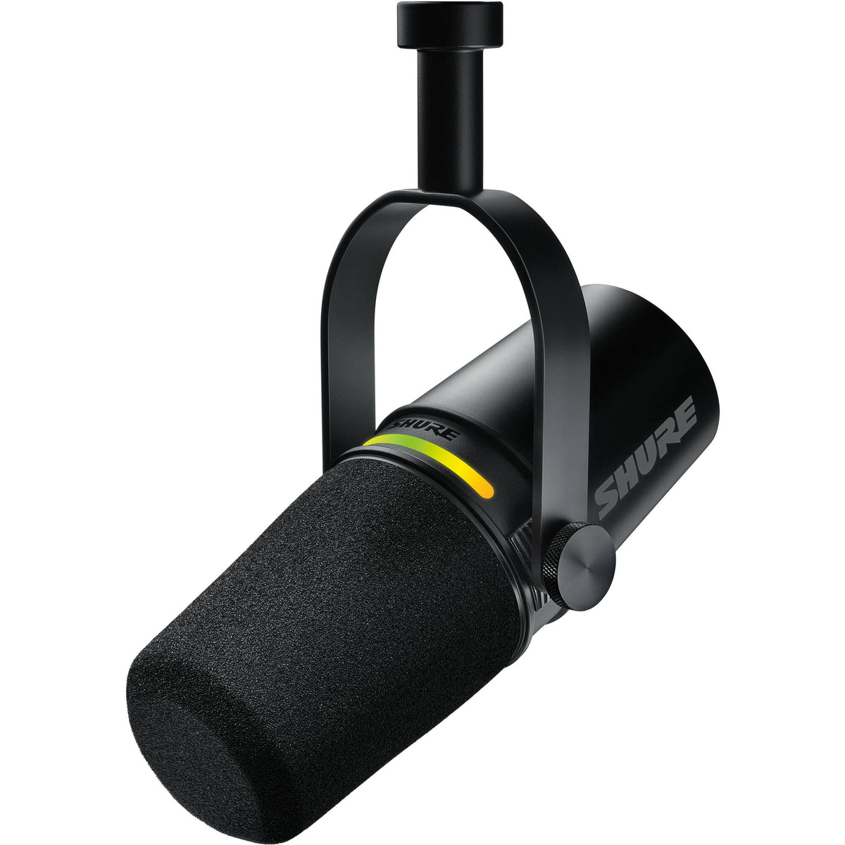 Shure MV7+ Podcast XLR/USB Microphone - Black - MusicMarket