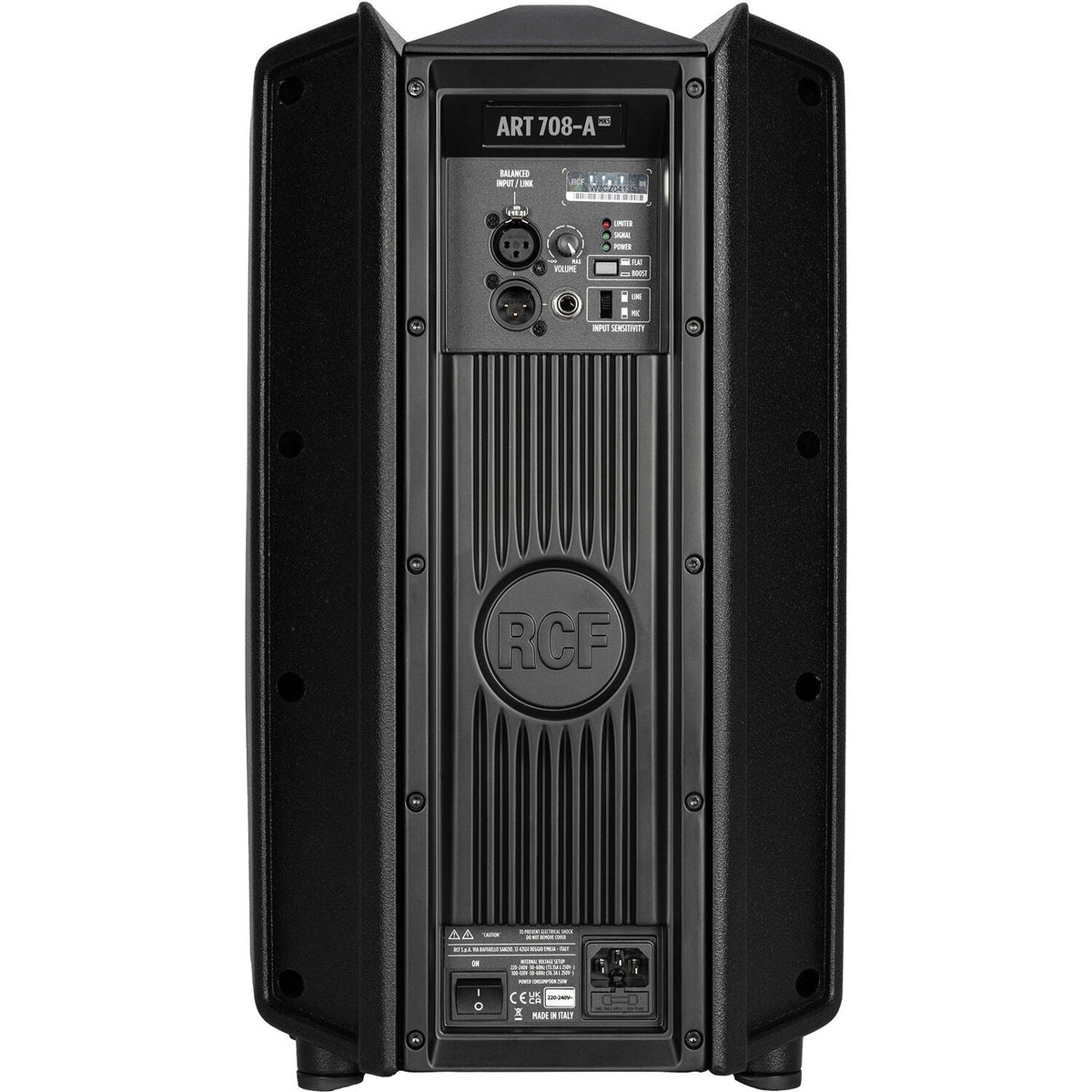 RCF ART 708-A MK5 8" 2-Way 1400W Active Speaker - View 3 | MusicMarket