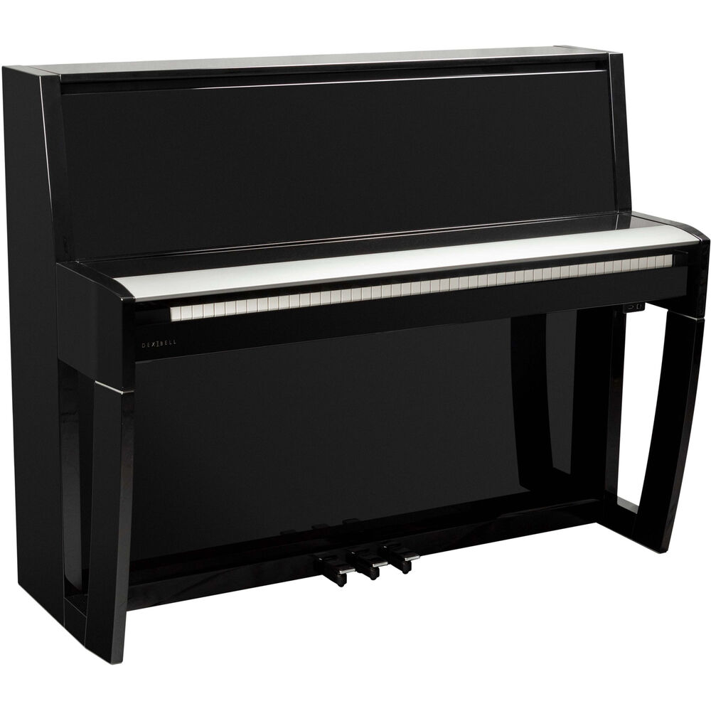 Dexibell VIVO H10V Digital Grand Upright Piano with Bench (Polished Black) - View 5 | MusicMarket