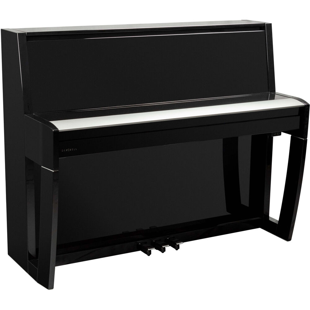 Dexibell VIVO H10V Digital Grand Upright Piano with Bench (Polished Black) - View 6 | MusicMarket