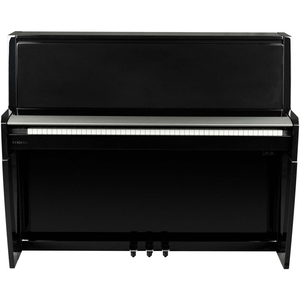 Dexibell VIVO H10V Digital Grand Upright Piano with Bench (Polished Black) - View 2 | MusicMarket