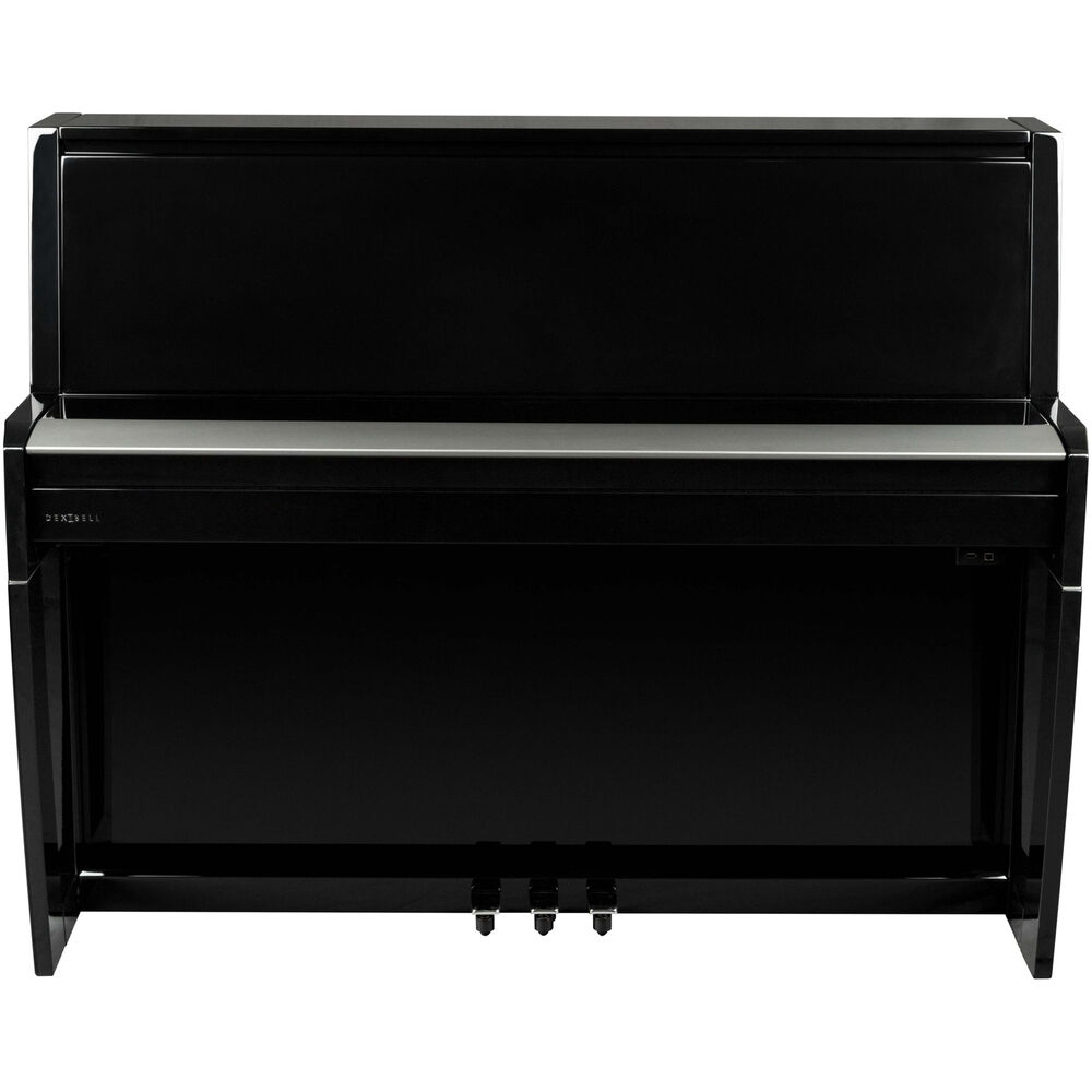 Dexibell VIVO H10V Digital Grand Upright Piano with Bench (Polished Black) - View 3 | MusicMarket