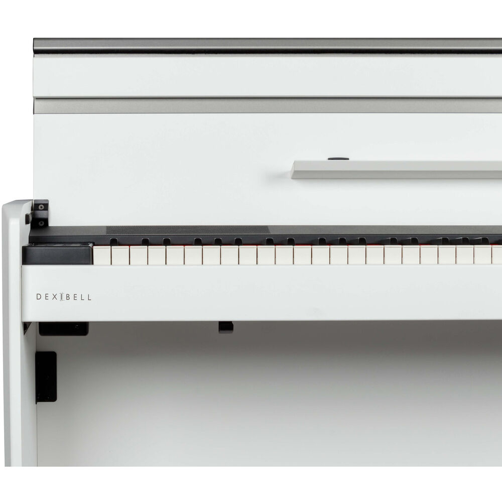 Dexibell VIVO H6 Digital Upright Piano with Bench (Matte White) - View 4 | MusicMarket