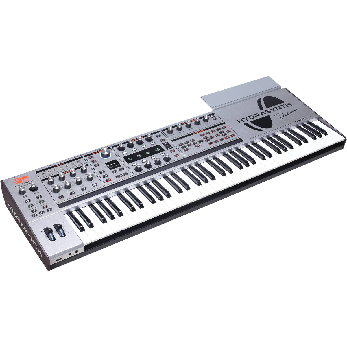 ASM Hydrasynth Deluxe Synthesizer - Limited-Edition Silver - View 3 | MusicMarket