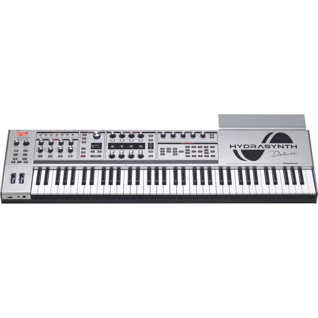 ASM Hydrasynth Deluxe Synthesizer - Limited-Edition Silver - View 2 | MusicMarket