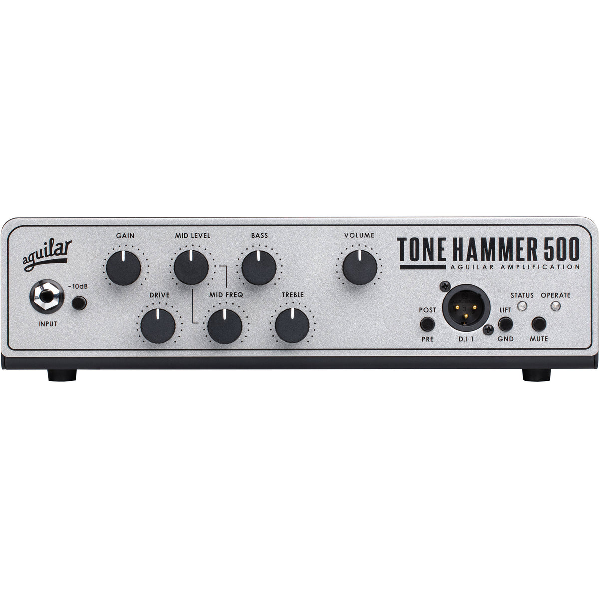Aguilar TH500V2 Tone Hammer Gen 2 500 Watt Bass Amplifier Head - MusicMarket
