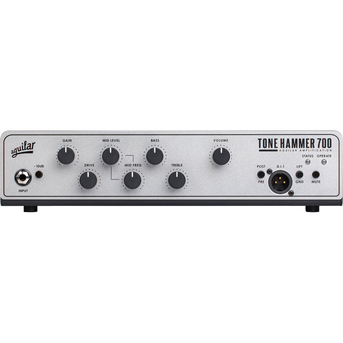 Aguilar TH700 V2 ToneHammer Gen 2 700 Watt Bass Head - MusicMarket