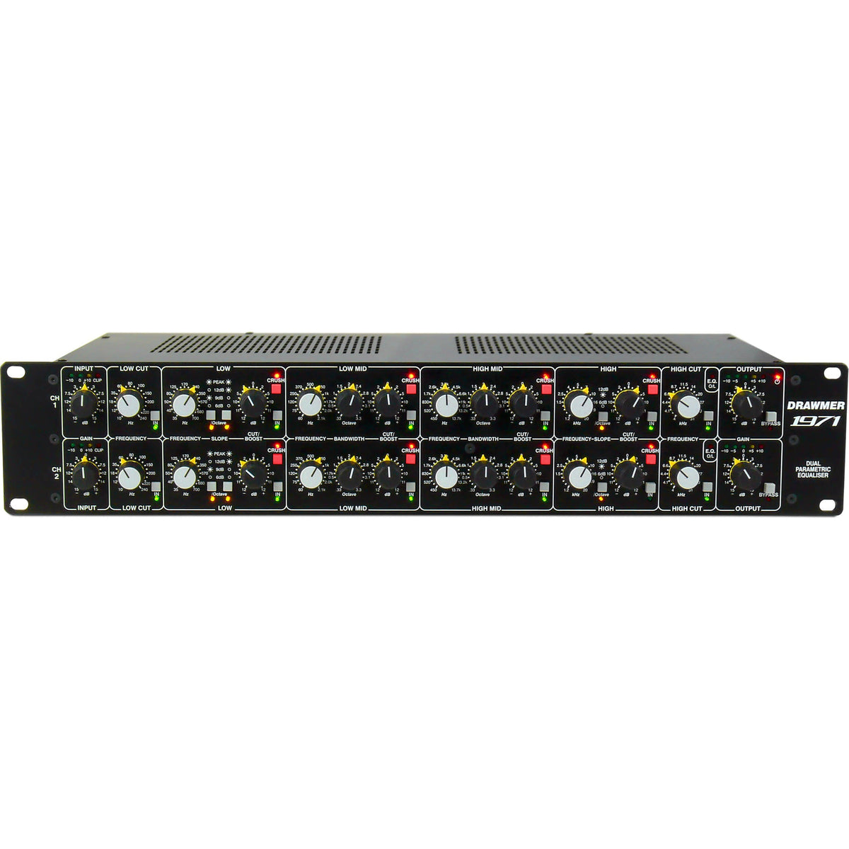 Drawmer 1971 Dual 4 Band Parametric EQ - View 2 | MusicMarket