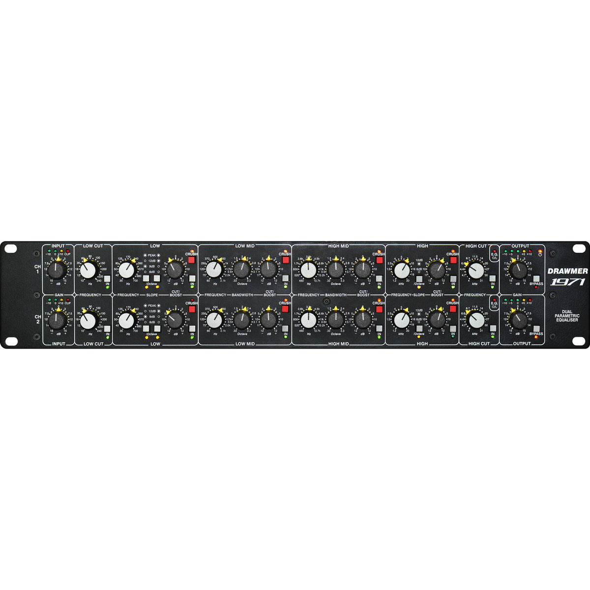 Drawmer 1971 Dual 4 Band Parametric EQ - MusicMarket