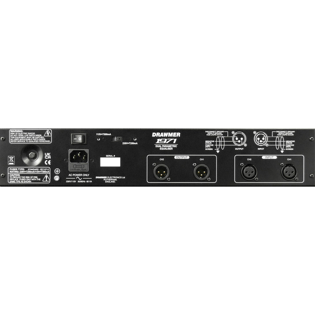 Drawmer 1971 Dual 4 Band Parametric EQ - View 3 | MusicMarket