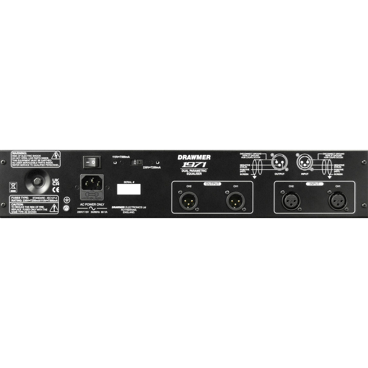 Drawmer 1971 Dual 4 Band Parametric EQ - View 3 | MusicMarket