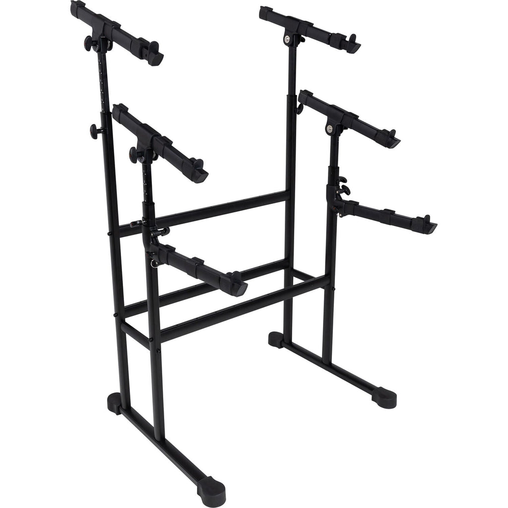 Gator Frameworks GFW-KEY-8500 Heavy-Duty 3-Tier Keyboard / Equipment Stand - MusicMarket