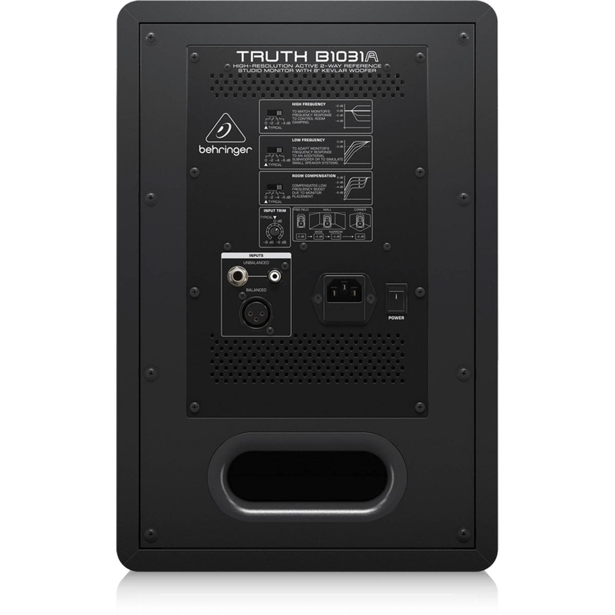 Behringer Truth B1031A 8" 150W Active 2-Way Studio Monitor - View 4 | MusicMarket