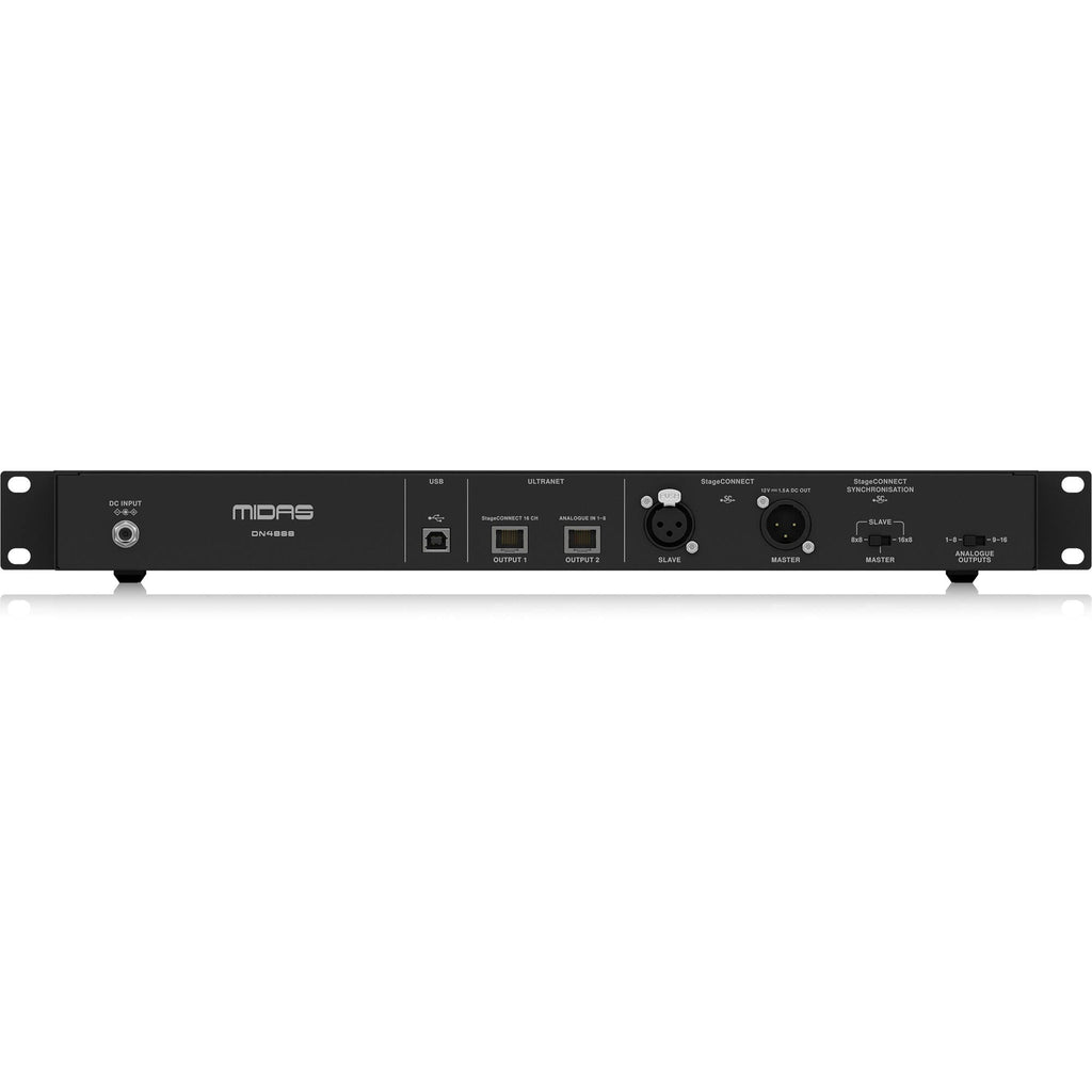 Midas DN4888 Bus-Powered StageCONNECT Interface with 8x8 I/O and Ultranet - View 3 | MusicMarket
