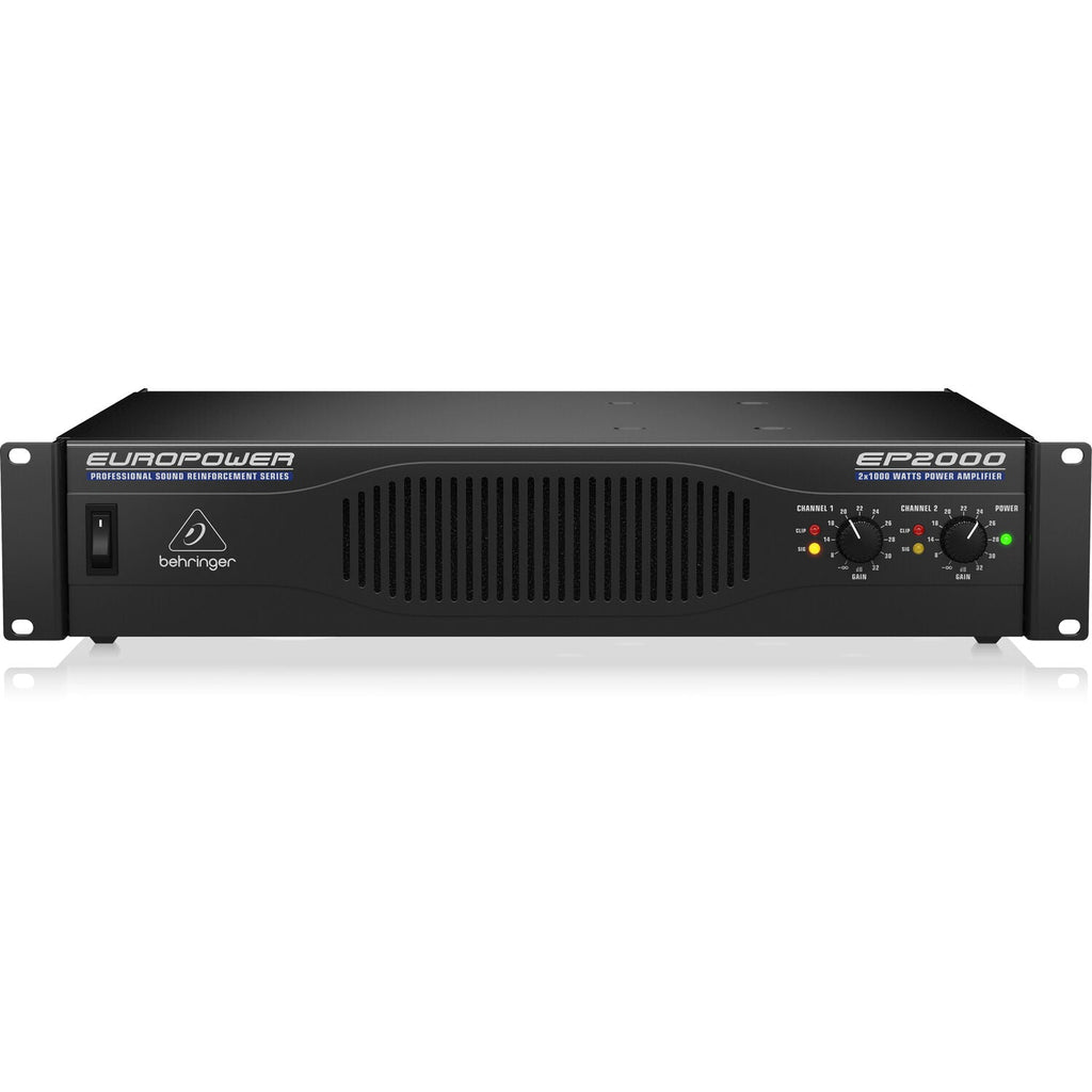 Behringer Europower EP2000 2000W Stereo Power Amplifier with ATR Technology - View 2 | MusicMarket