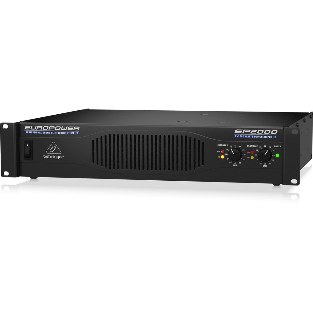 Behringer Europower EP2000 2000W Stereo Power Amplifier with ATR Technology - View 3 | MusicMarket
