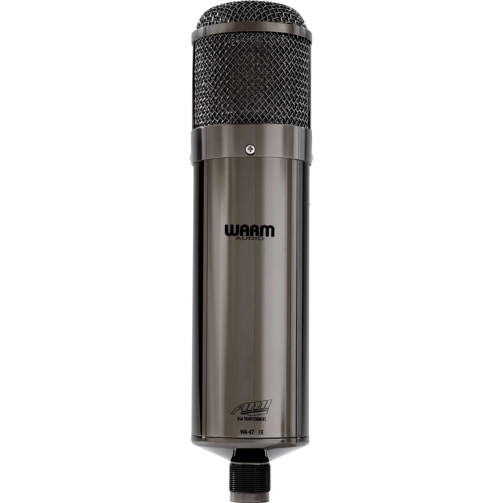 Warm Audio WA-47 Large-Diaphragm Tube Condenser Mic - Limited Edition Titanium - View 2 | MusicMarket