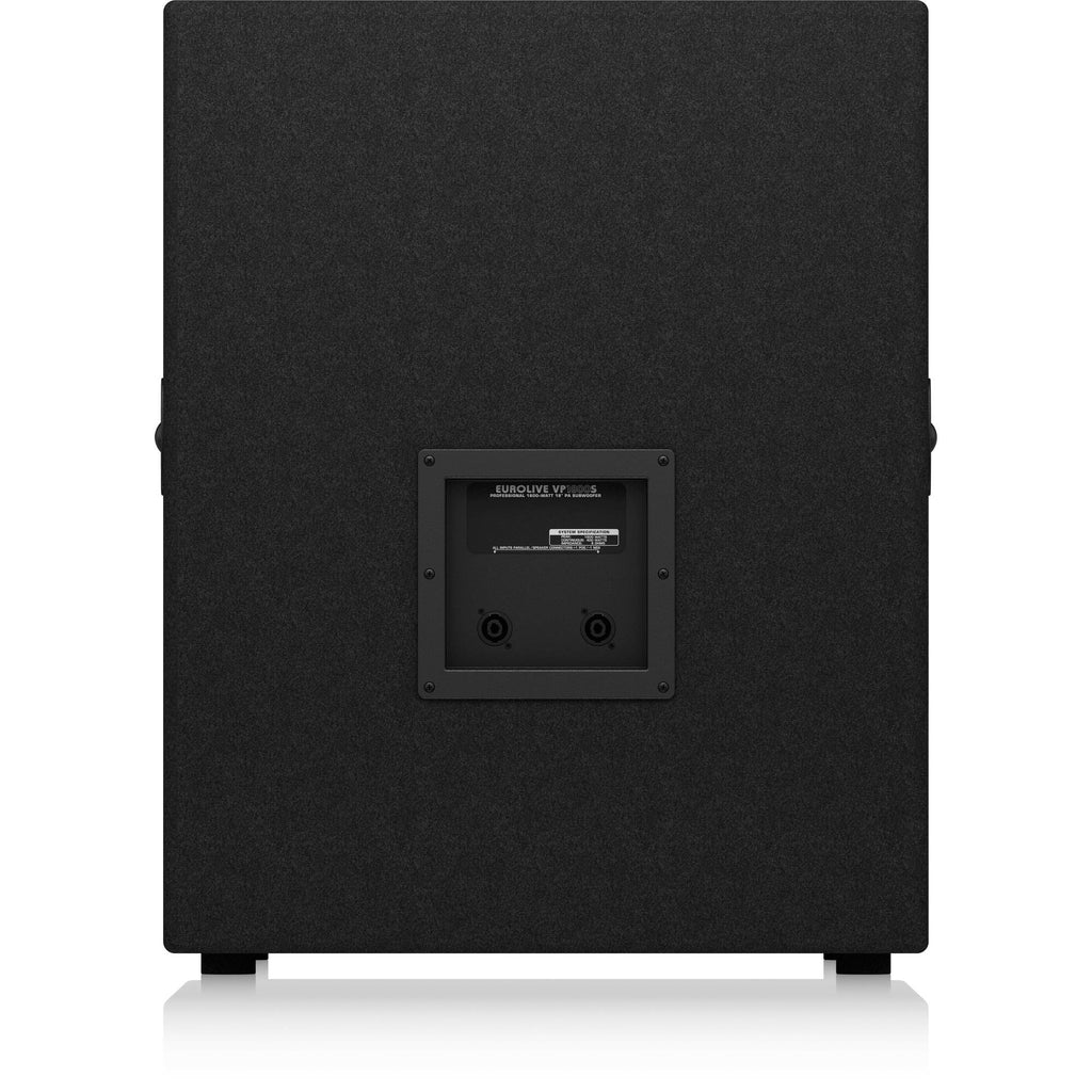 Behringer VP1800S Professional 1600W 18" PA Subwoofer - View 4 | MusicMarket