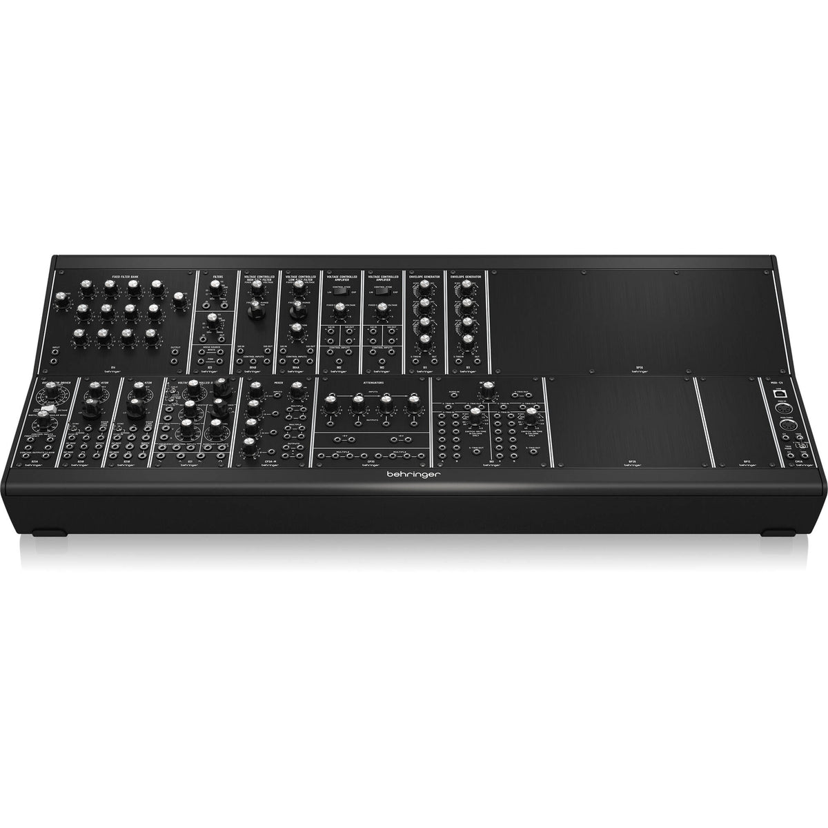 Behringer System 15 Complete Eurorack Modular Synthesizer w/16 Modules and Case - View 3 | MusicMarket