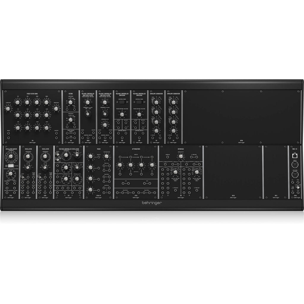 Behringer System 15 Complete Eurorack Modular Synthesizer w/16 Modules and Case - MusicMarket