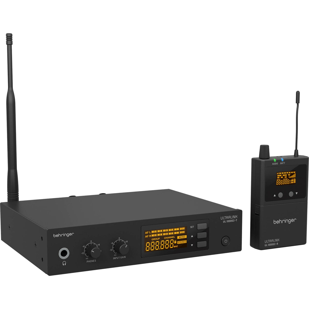 Behringer UL 1000G2 Wireless In-Ear Monitoring System - US: 584 to 608 MHz - View 2 | MusicMarket