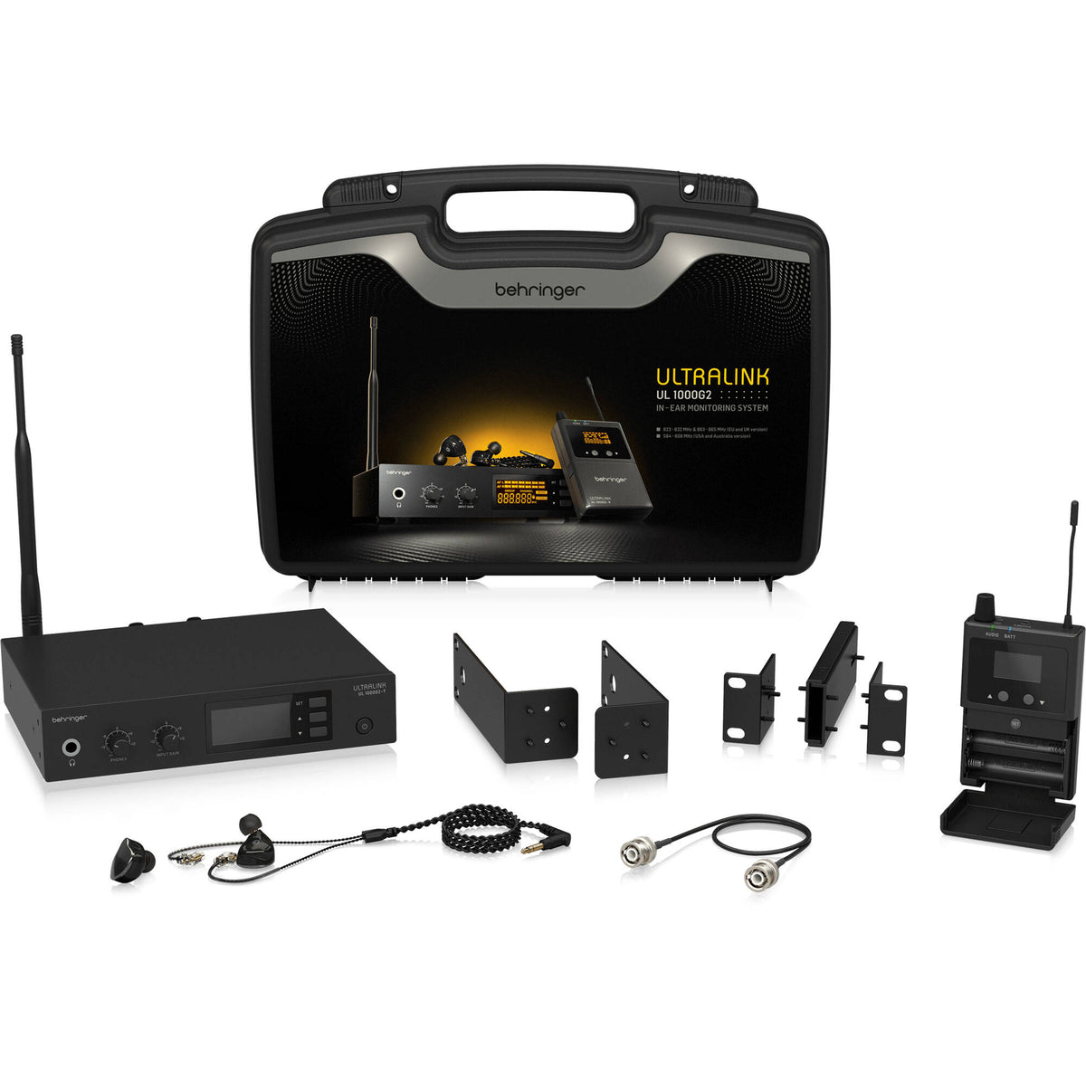 Behringer UL 1000G2 Wireless In-Ear Monitoring System - US: 584 to 608 MHz - View 4 | MusicMarket