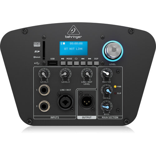 Behringer C210B 160W Portable Column Loudspeaker with 8" Subwoofer and Bluetooth - View 8 | MusicMarket