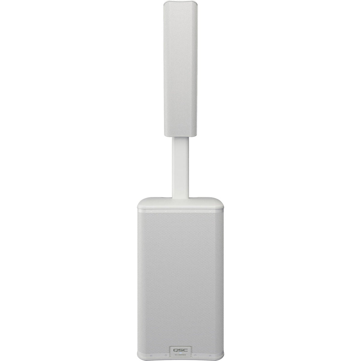 QSC KC12 Active 12" 3-Way Column Loudspeaker System with Bluetooth - White - View 8 | MusicMarket