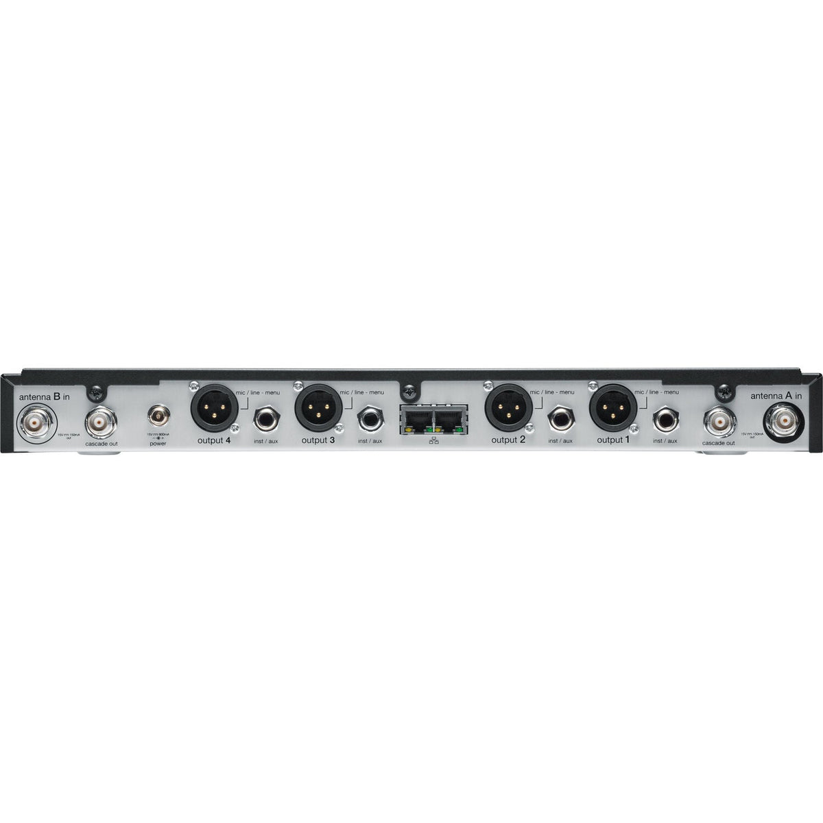 Shure SLXD4Q+ Quad Wireless Receiver - G57 Band - View 5 | MusicMarket