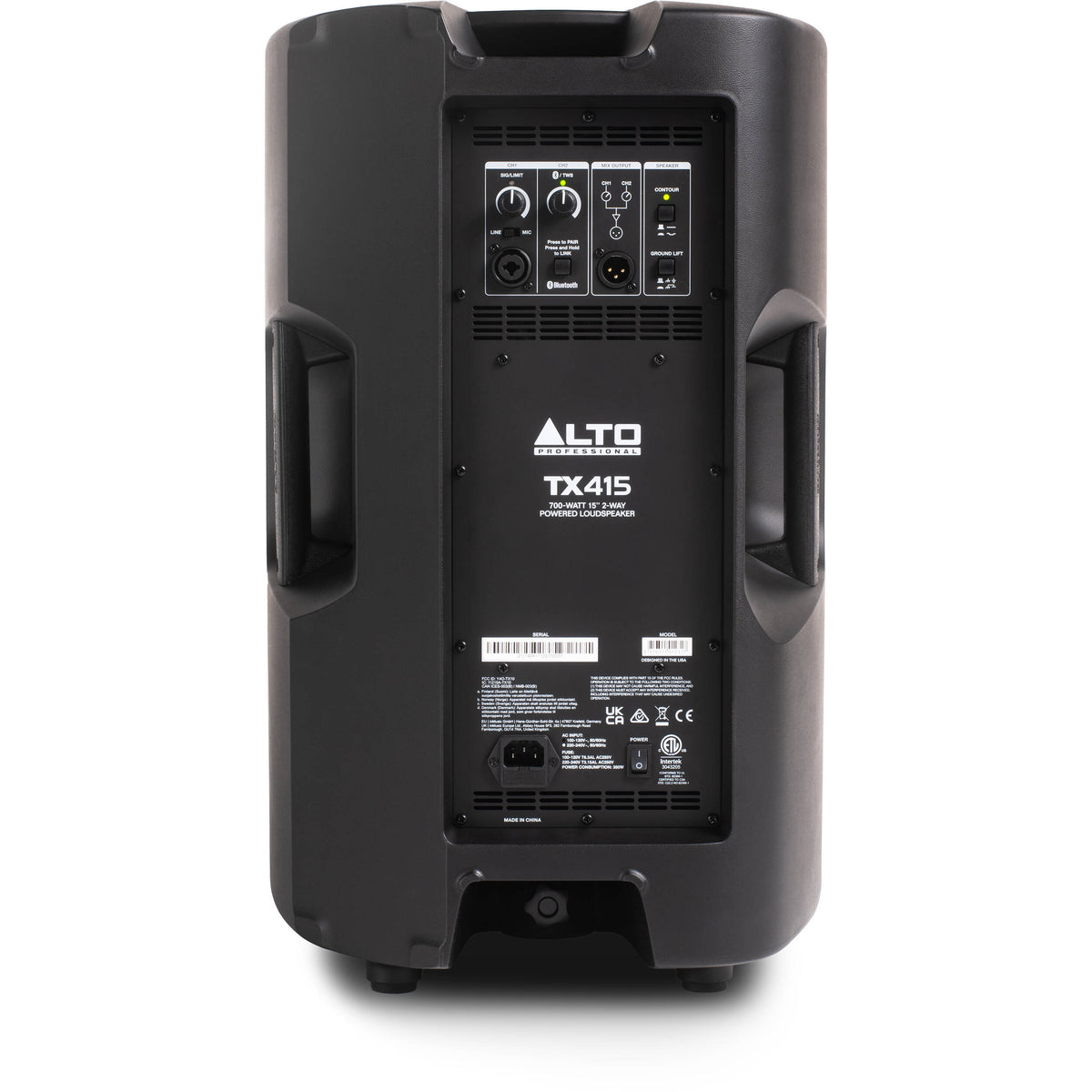 Alto Professional TX415 700W 2-Way 15" Powered Loudspeaker with Bluetooth - View 3 | MusicMarket