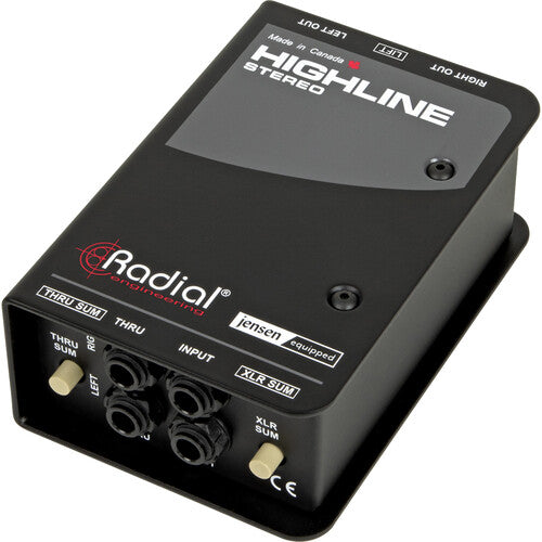Radial Engineering Highline Line Stereo Isolator - View 2 | MusicMarket