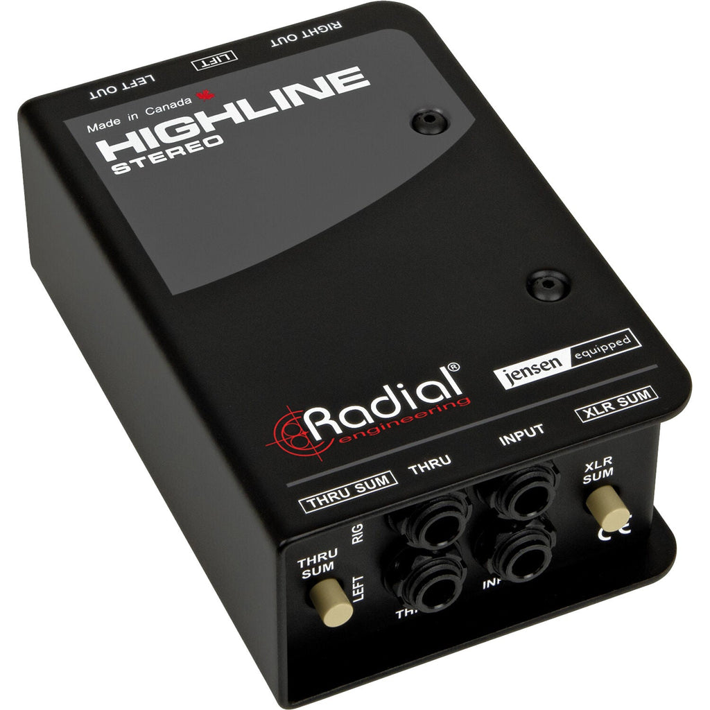 Radial Engineering Highline Line Stereo Isolator - View 5 | MusicMarket