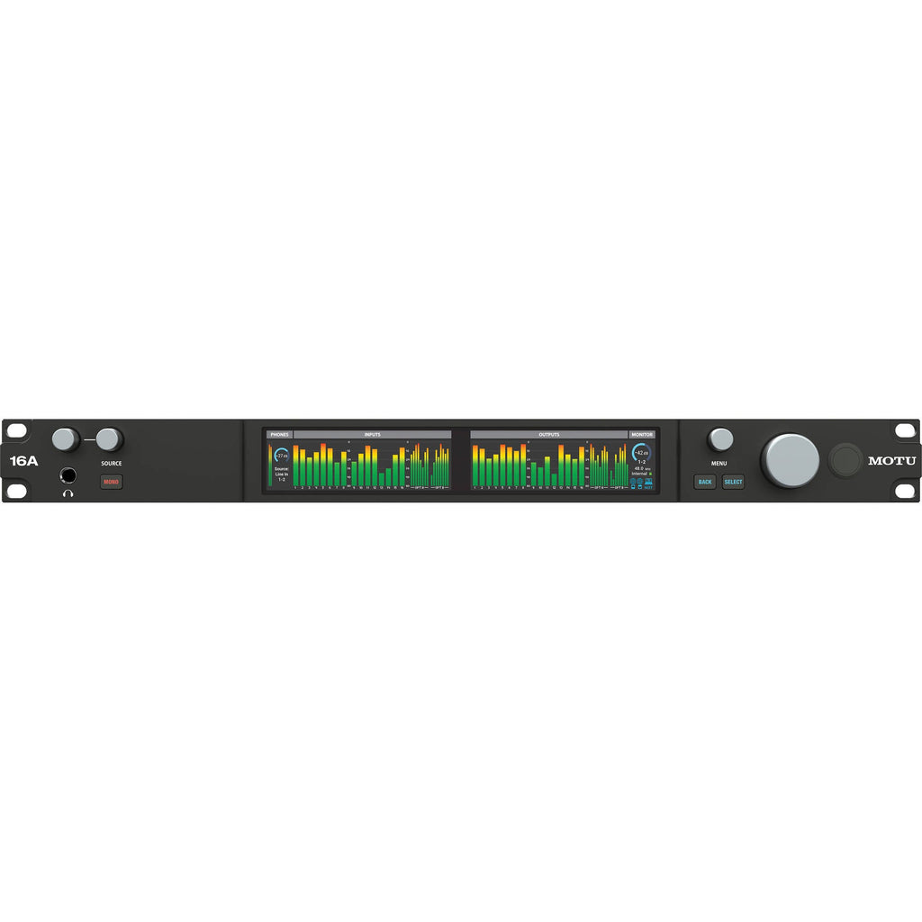 MOTU 16A 32x34 Thunderbolt/USB Audio Interface - MusicMarket