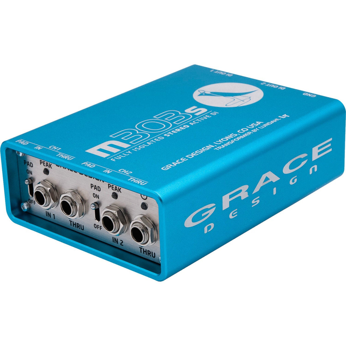Grace Design m303s Active Stereo Direct Box - View 6 | MusicMarket