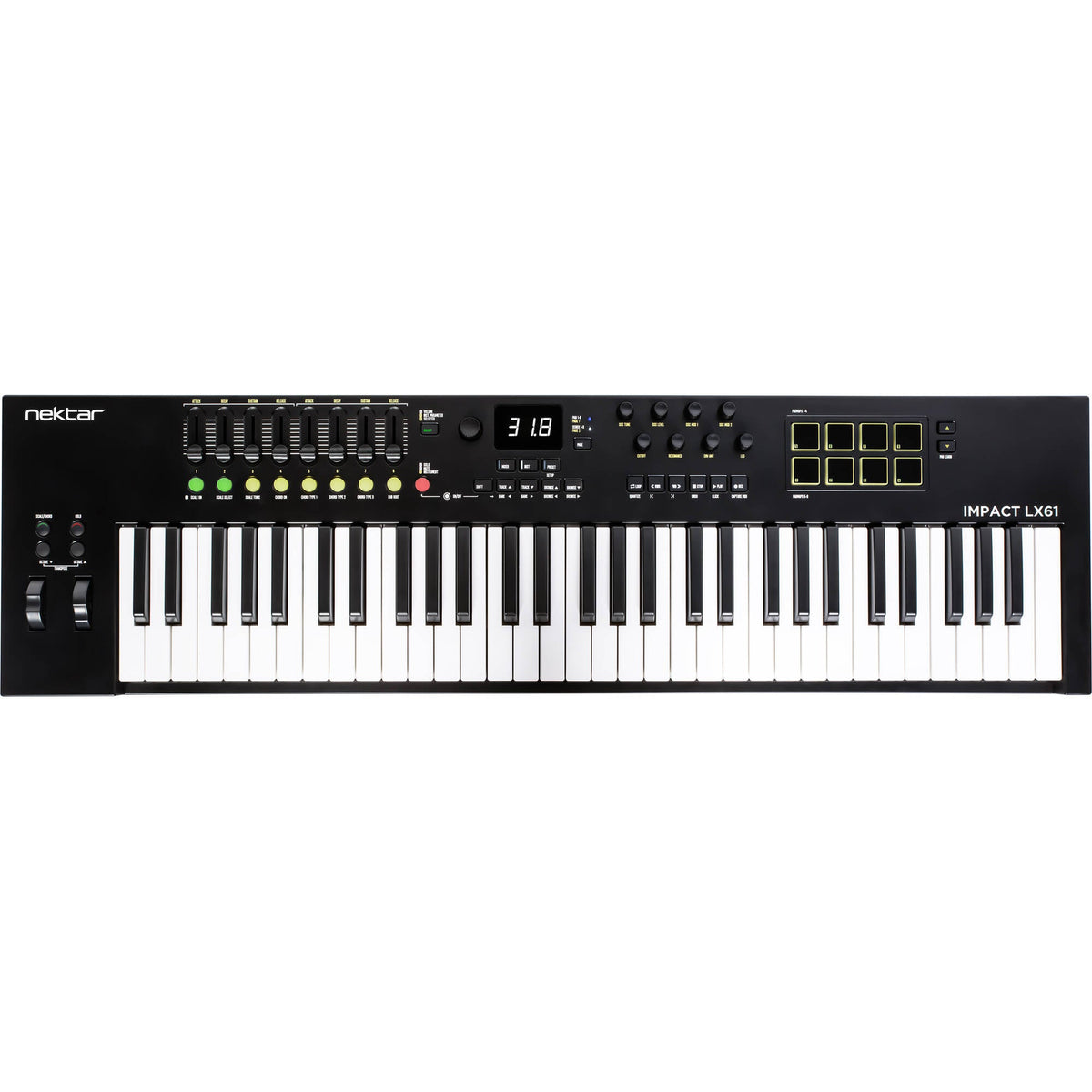 Nektar Impact LX61 MK3 61 Key USB Controller Keyboard - MusicMarket