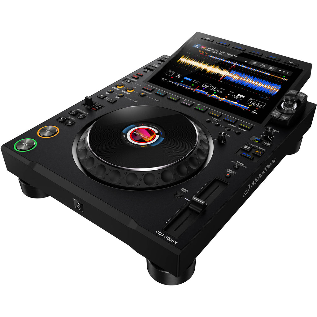 AlphaTheta CDJ-3000X DJ Player - View 2 | MusicMarket