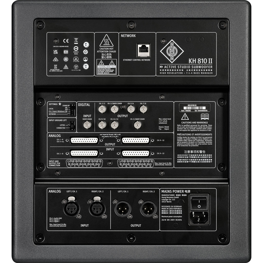 Neumann KH 810 II 10" Active Studio Subwoofer - View 3 | MusicMarket