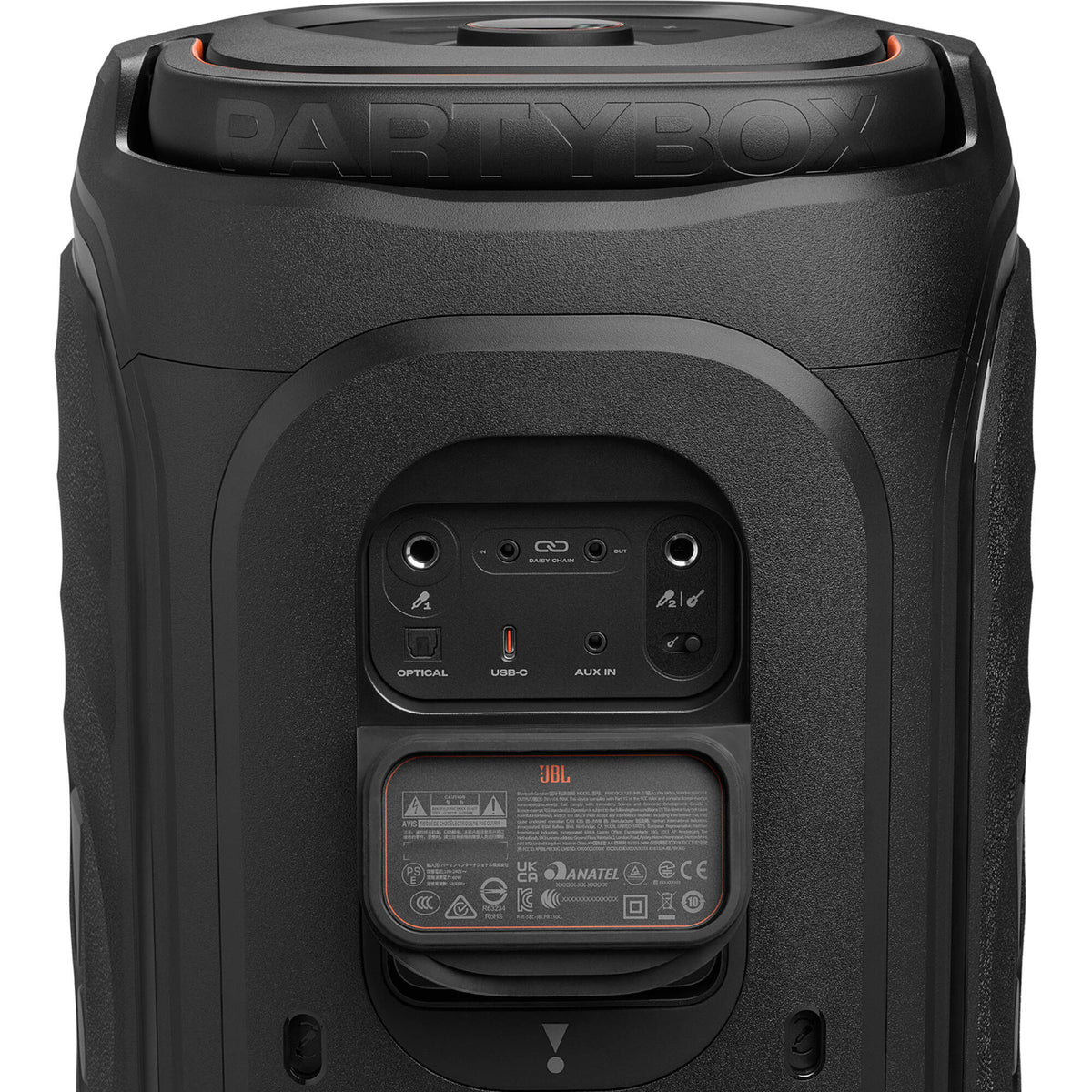 JBL PartyBox 130 200W Wireless Party Speaker - Black - View 5 | MusicMarket