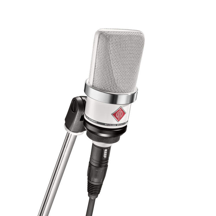 Neumann TLM 102 White Edition Limited-Run Condenser Studio Microphone - View 3 | MusicMarket