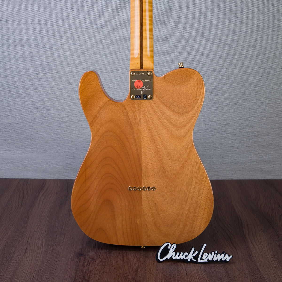 Fender Custom Shop Limited Edition Deluxe AAA Flame Custom Deluxe Telecaster Electric Guitar - Sunset Orange